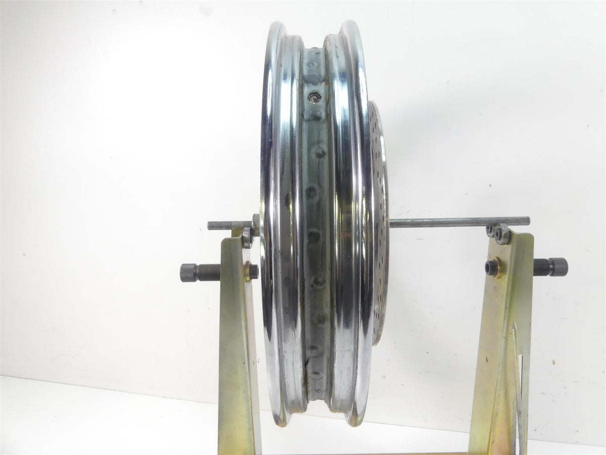 2002 Triumph Bonneville America Front 18x2.5 Wheel Rim -Read T2000054 {{ shop.shopifyCountryName }} - Mototech271