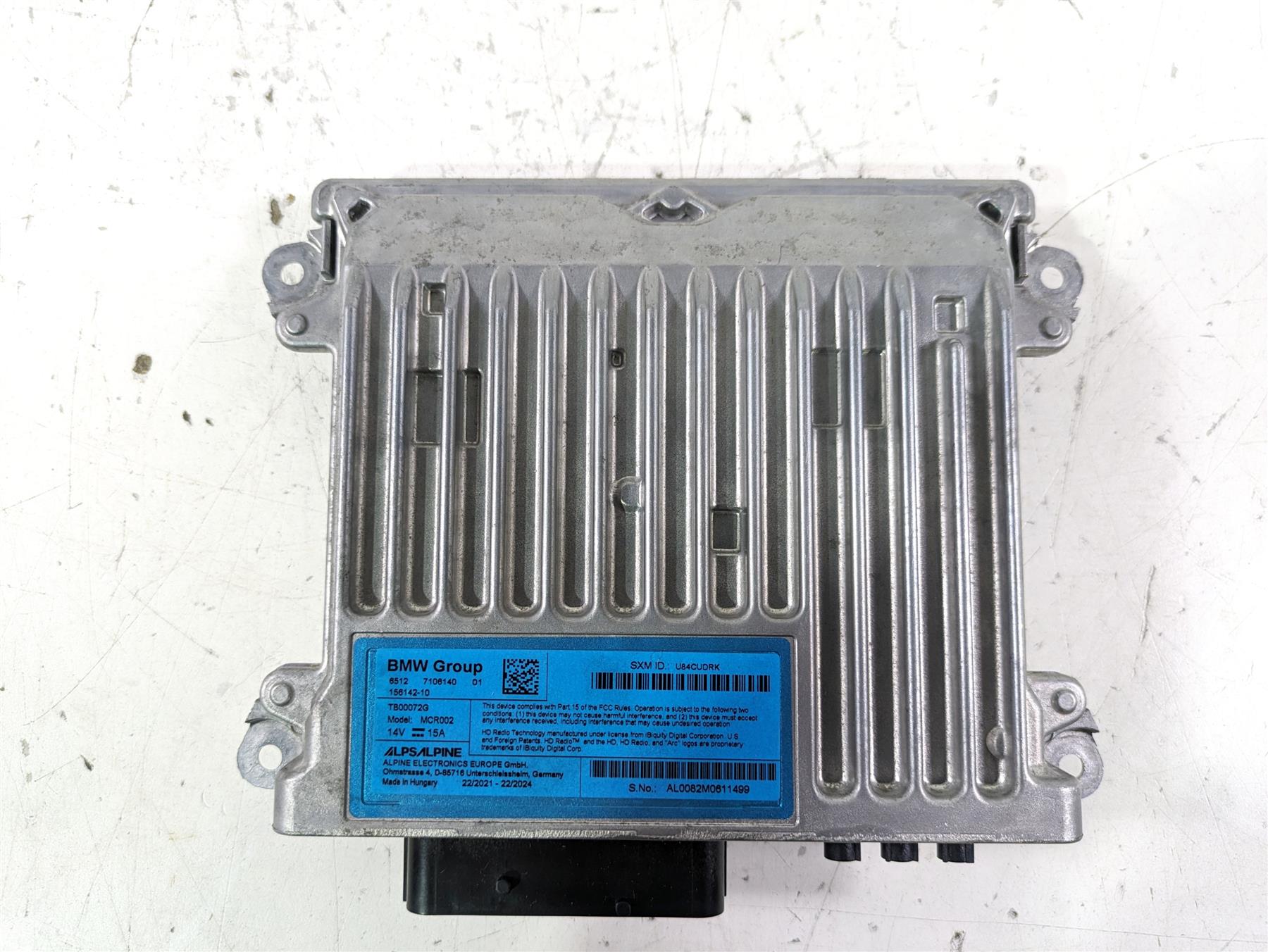 2022 BMW R1250 RT K052 Audio Amp Amplifier Module Unit 65127106140 {{ shop.shopifyCountryName }} - Mototech271