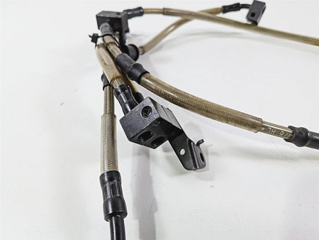 2016 Yamaha YZF R1 RN32 Front Abs Brake Line Set 2CR-2584A-01-00 2CR-2584B-00-00 {{ shop.shopifyCountryName }} - Mototech271