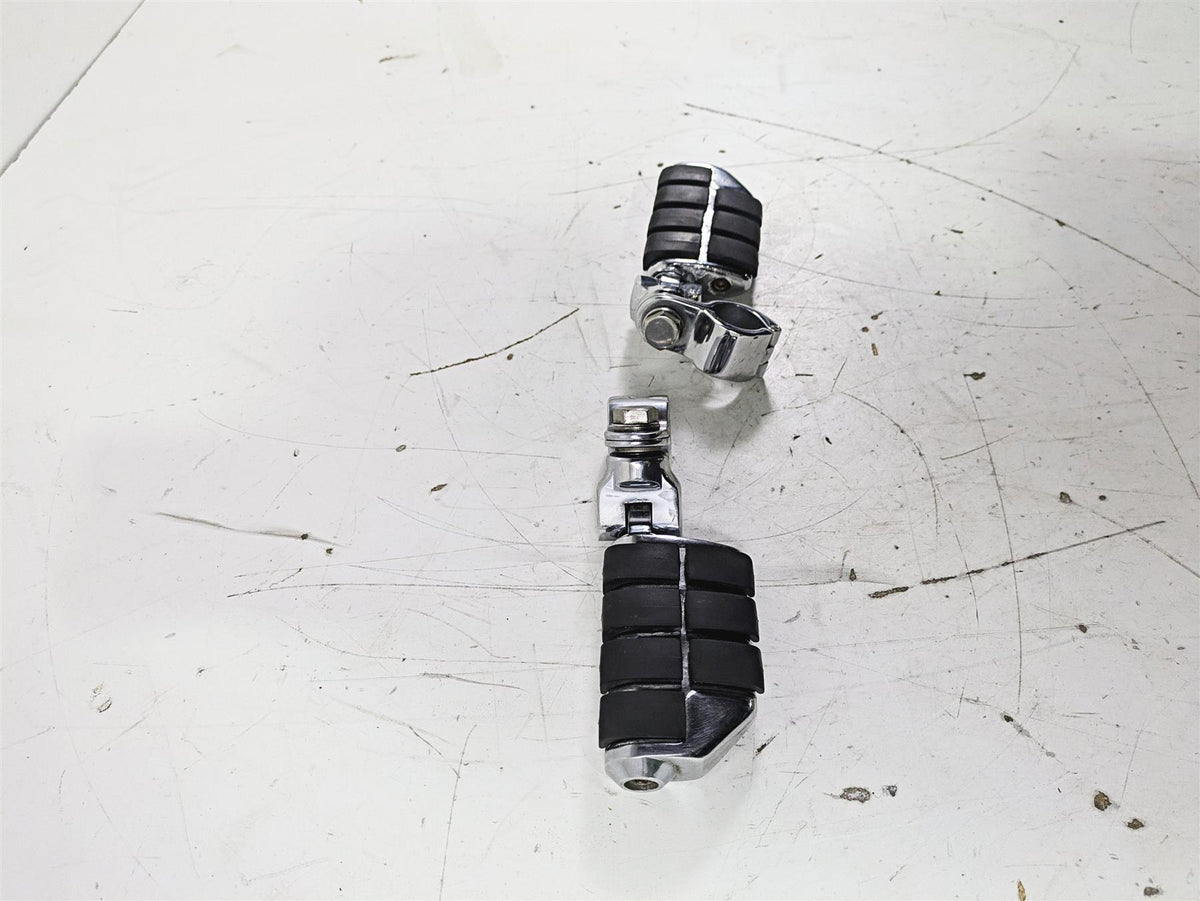 2002 Honda GL1500 CD Valkyrie Deluxe Chrome Highway Foot Rest Peg Set {{ shop.shopifyCountryName }} - Mototech271