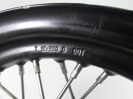 2017 Harley FLS Softail Slim Straight Front Spoke Wheel Rim 16x3 55107-12 {{ shop.shopifyCountryName }} - Mototech271