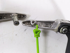 2021 Kawasaki Z125 Pro  Front Rear Footpeg Rest Pedal Set 34003-0163-18R | Mototech271