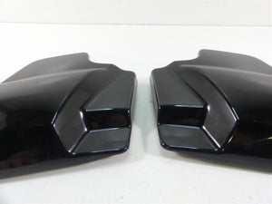 2012 Harley Touring FLHX Street Glide Black Side Cover Set 66048-09 66250-09