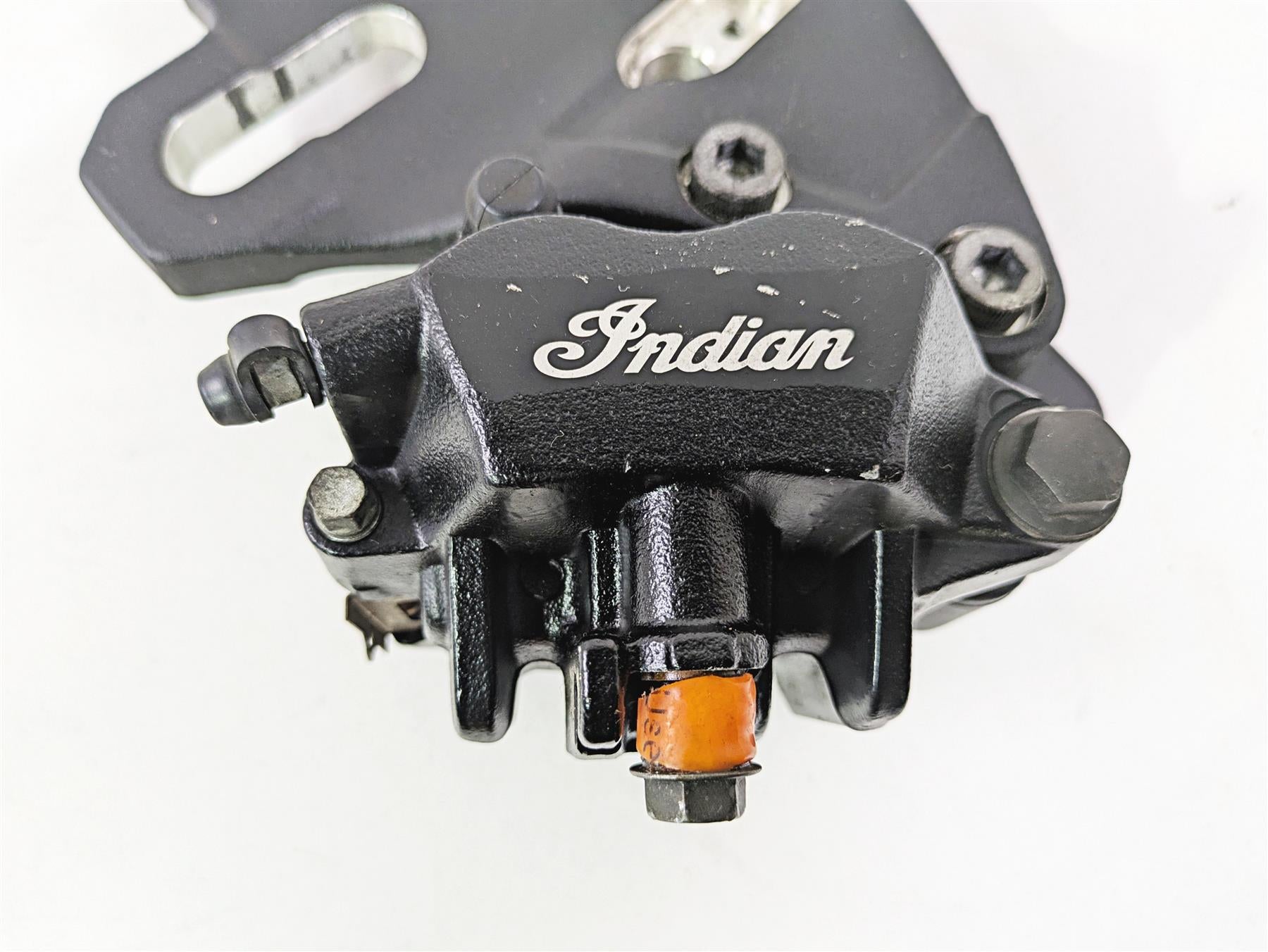 2017 Indian Chieftain Limited Rear Brake Caliper & Bracket 1912006 {{ shop.shopifyCountryName }} - Mototech271