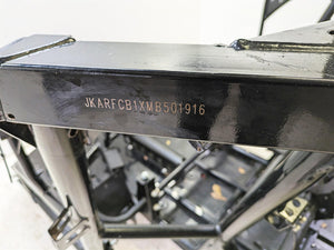 2021 Kawasaki Teryx KRX KRF 1000 Straight Main Frame Chassis With Clear Texas Title | Mototech271