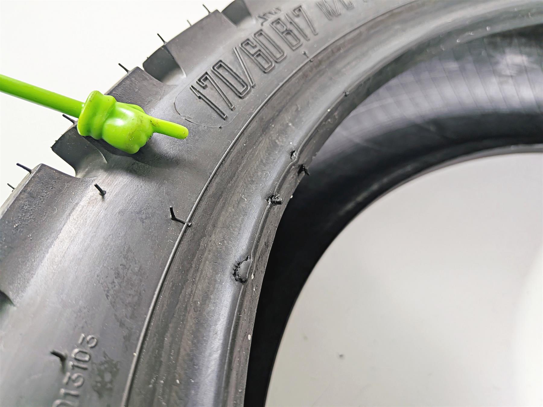 Used Rear Motorcycle Tire Motoz Tractionator Gps 170/60-B17 TGPS1706017 {{ shop.shopifyCountryName }} - Mototech271