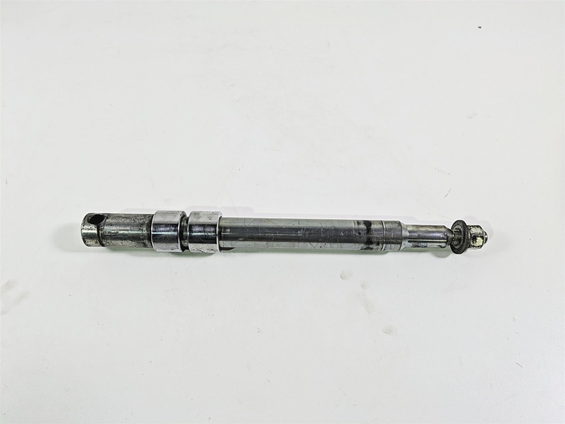 2005 Harley Touring FLHRI Road King Front Axle Wheel Spindle 1
