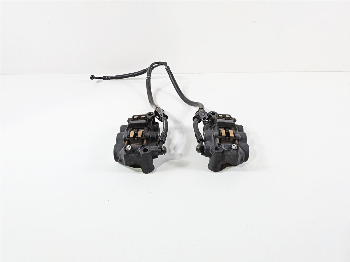 2008 Yamaha YZF R1 RN19 Front Brake Caliper Set 6 Piston & Lines 4C8-2580T-01-00 {{ shop.shopifyCountryName }} - Mototech271