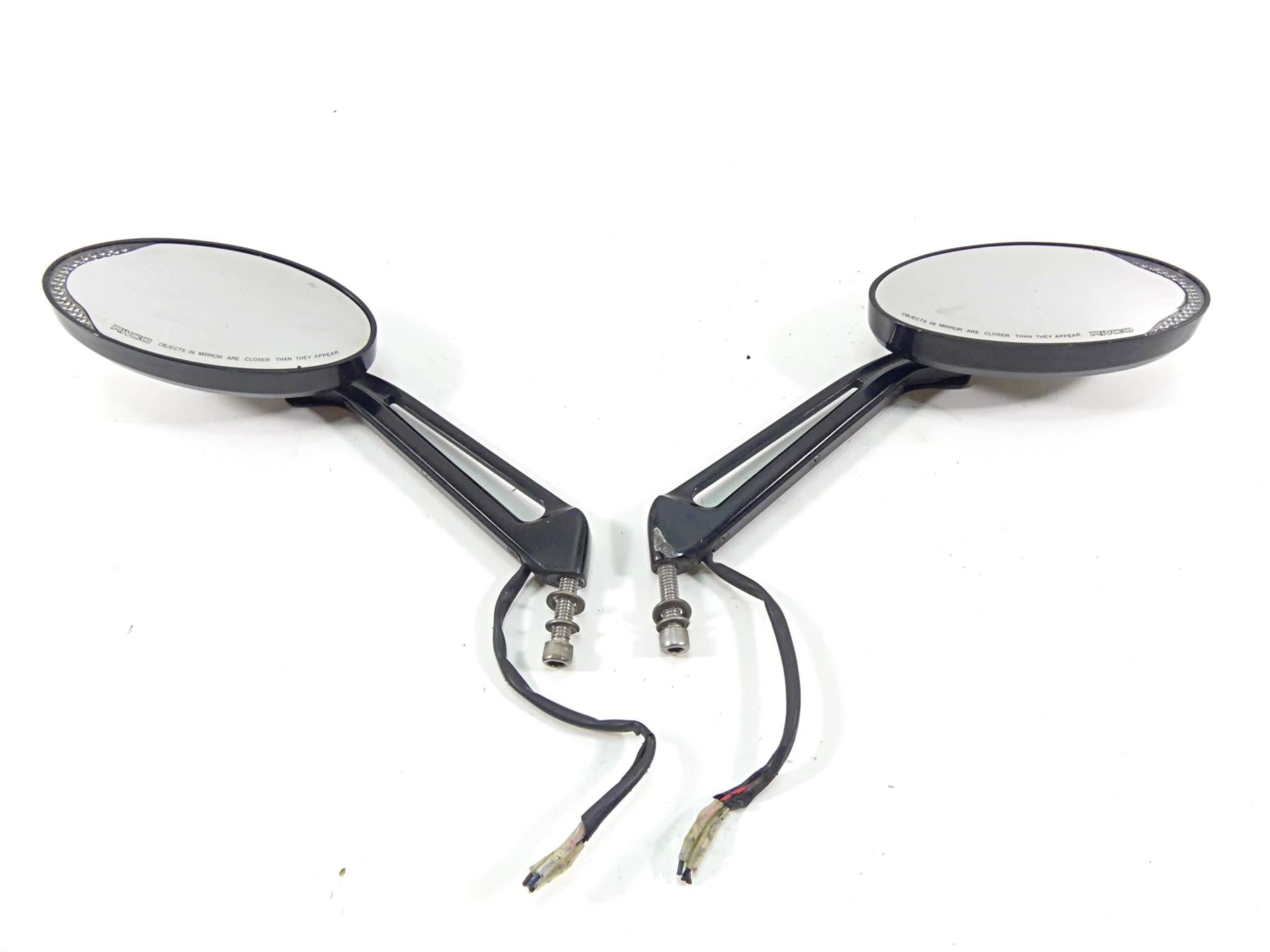2014 Harley Dyna FXDB Street Bob Rivco Mirror & Turn Signal Blinker Set MIRLEDBK {{ shop.shopifyCountryName }} - Mototech271