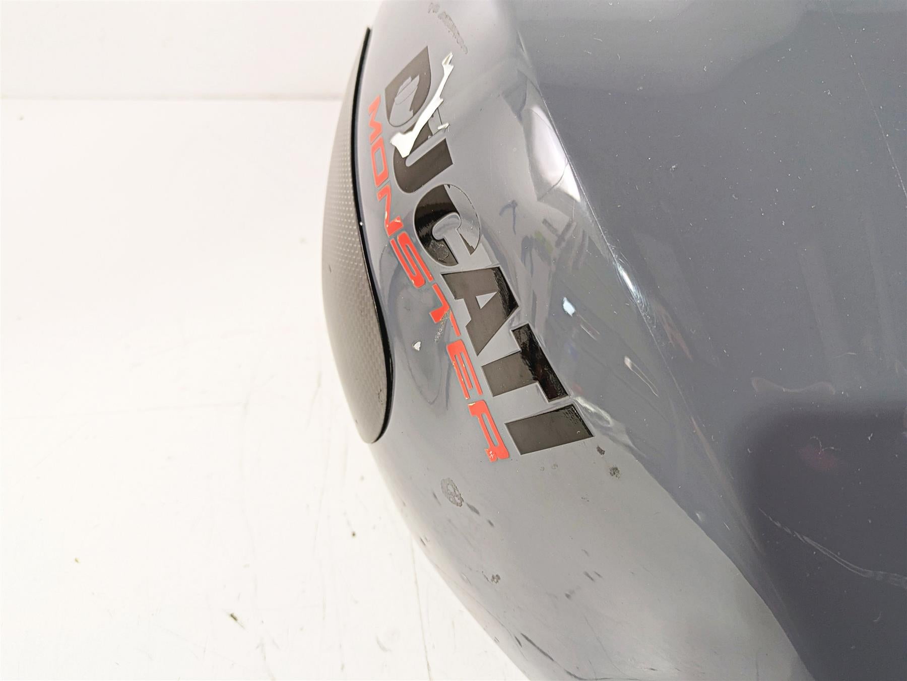 2017 Ducati Monster 1200 S Fuel Gas Petrol Tank Gray DENTED 58612501EJ {{ shop.shopifyCountryName }} - Mototech271