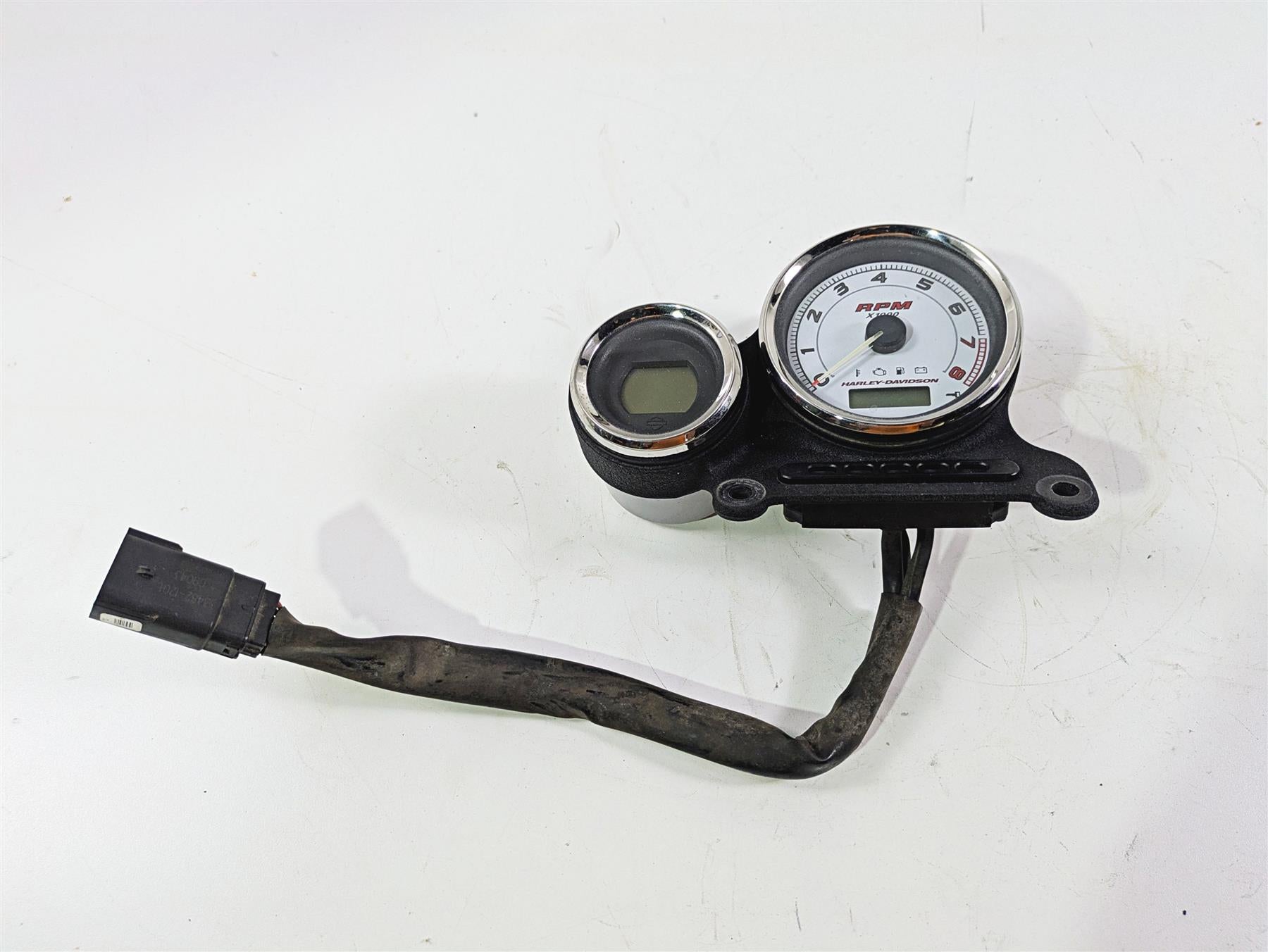 2009 Harley XR1200 Sportster Gauges Speedometer Tacho Instrument - 12k 67087-08 {{ shop.shopifyCountryName }} - Mototech271