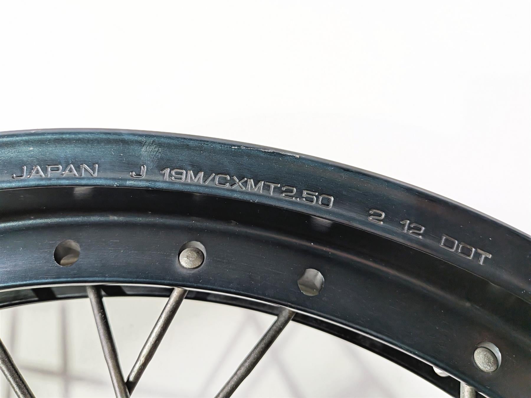 2012 Yamaha XT1200 Super Tenere Straight Front Wheel Rim 19x2.5 23P-25111-00-00 {{ shop.shopifyCountryName }} - Mototech271