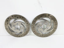 Load image into Gallery viewer, 2009 Harley XR1200 Sportster Straight Front Brake Rotor Disc Set 41820-08 | Mototech271
