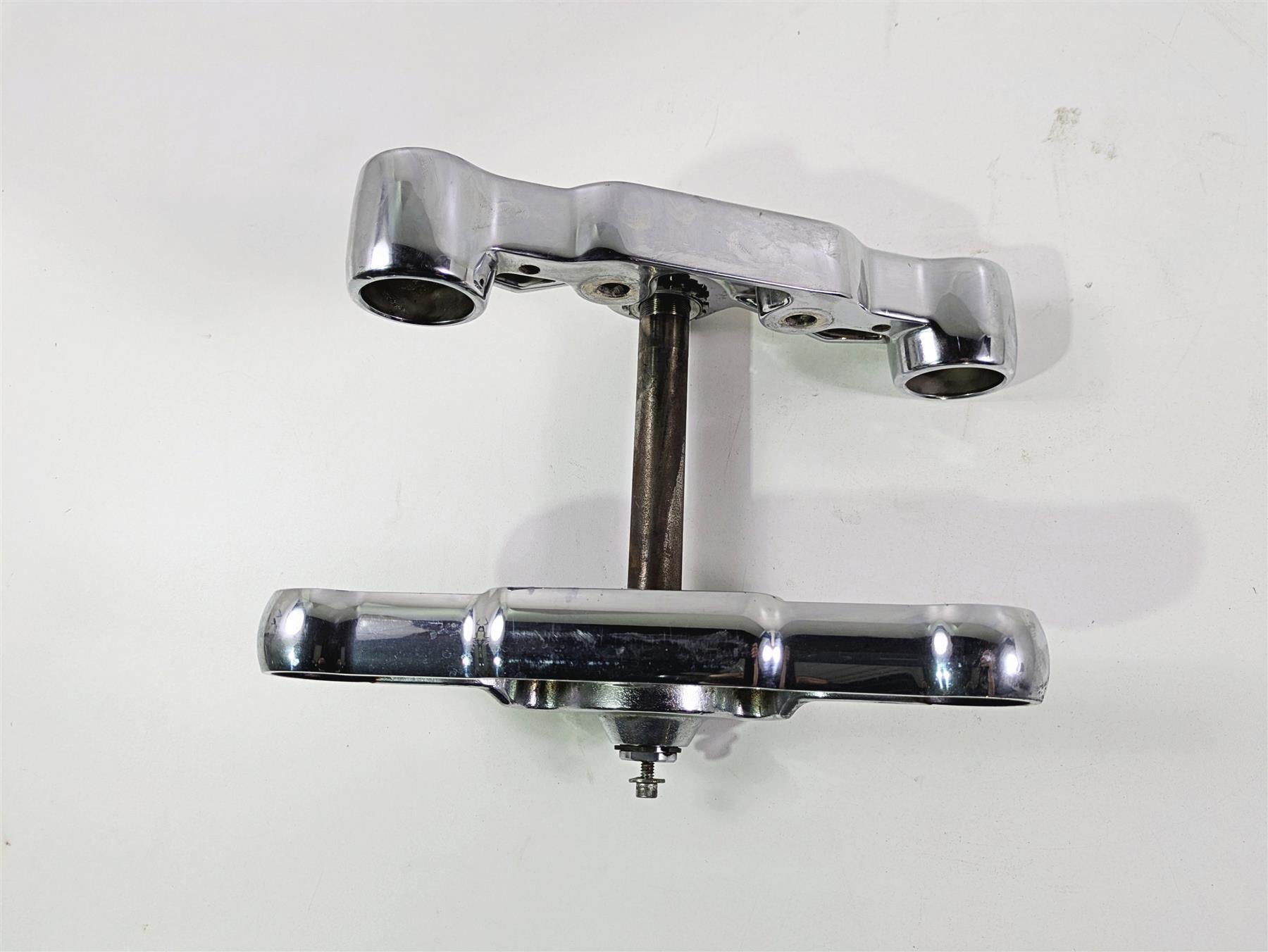 2004 Harley Softail FXSTDI Deuce Upper Lower Triple Tree Clamp 45769-00 45475-00 {{ shop.shopifyCountryName }} - Mototech271