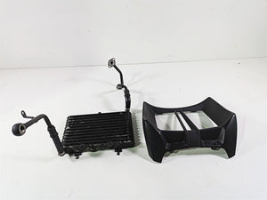 2012 BMW R1200R K27 Oil Cooler + Lines & Cover 17217722188 17217728347 | Mototech271