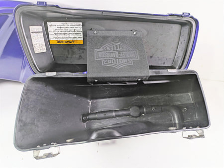 2010 Harley Touring FLHXSE CVO Street Glide Saddlebag Set Candy Condor 92464-10 {{ shop.shopifyCountryName }} - Mototech271