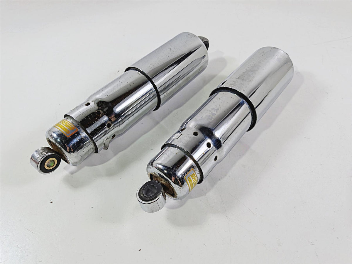 2000 Honda GL1500 Valkyrie Interstate Rear Shrome Showa Shock Damper Set 52400-Mototech271