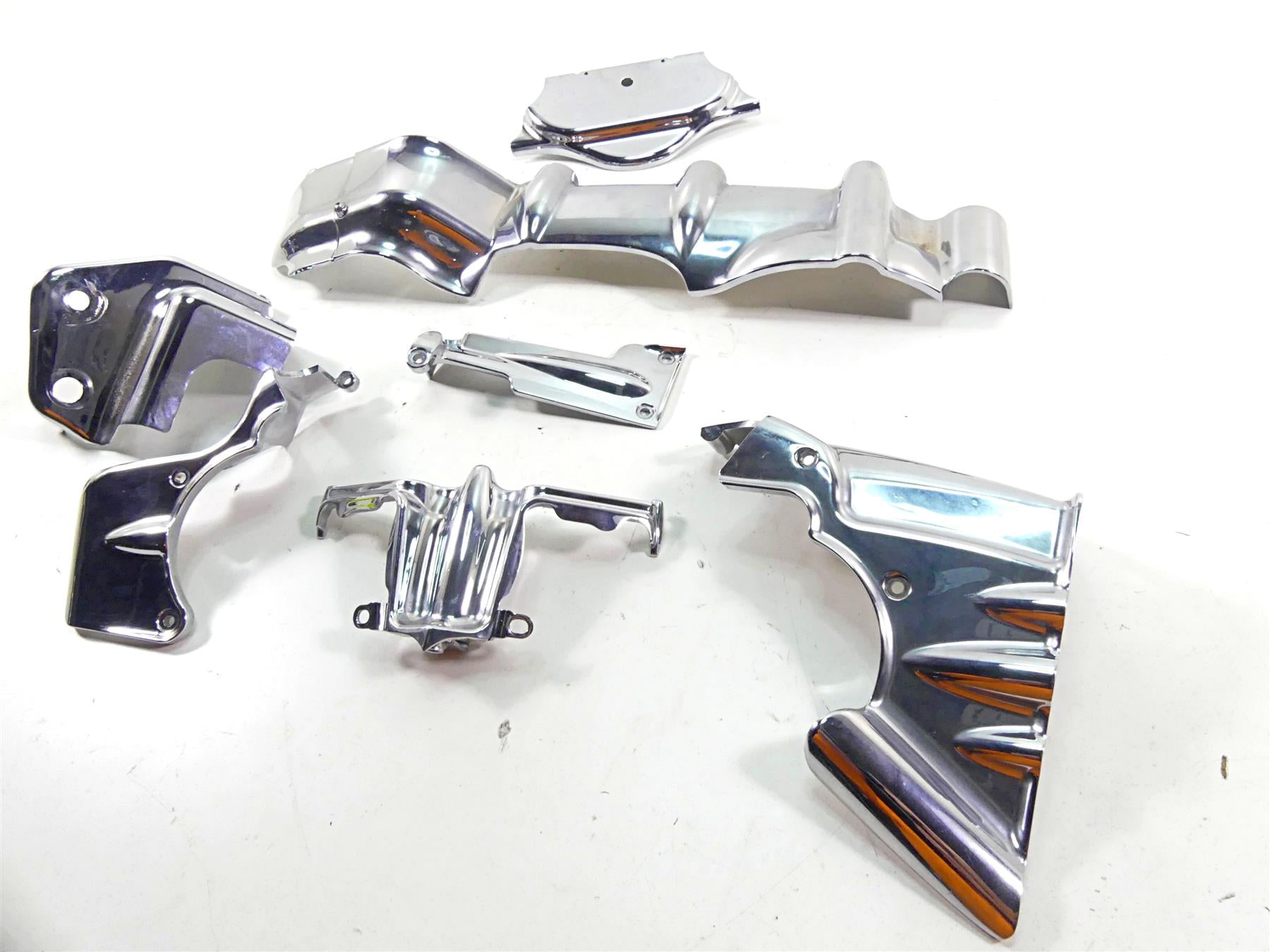 2007 Harley Touring FLHRSE CVO Road King Kuryakyn Engine Chrome Covers 7877 {{ shop.shopifyCountryName }} - Mototech271