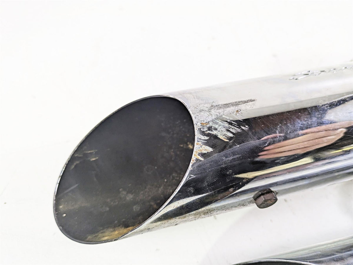 2004 Harley Softail FLSTF Fat Boy Screamin Eagle Slash Cut Exhaust Set 80445-03 {{ shop.shopifyCountryName }} - Mototech271