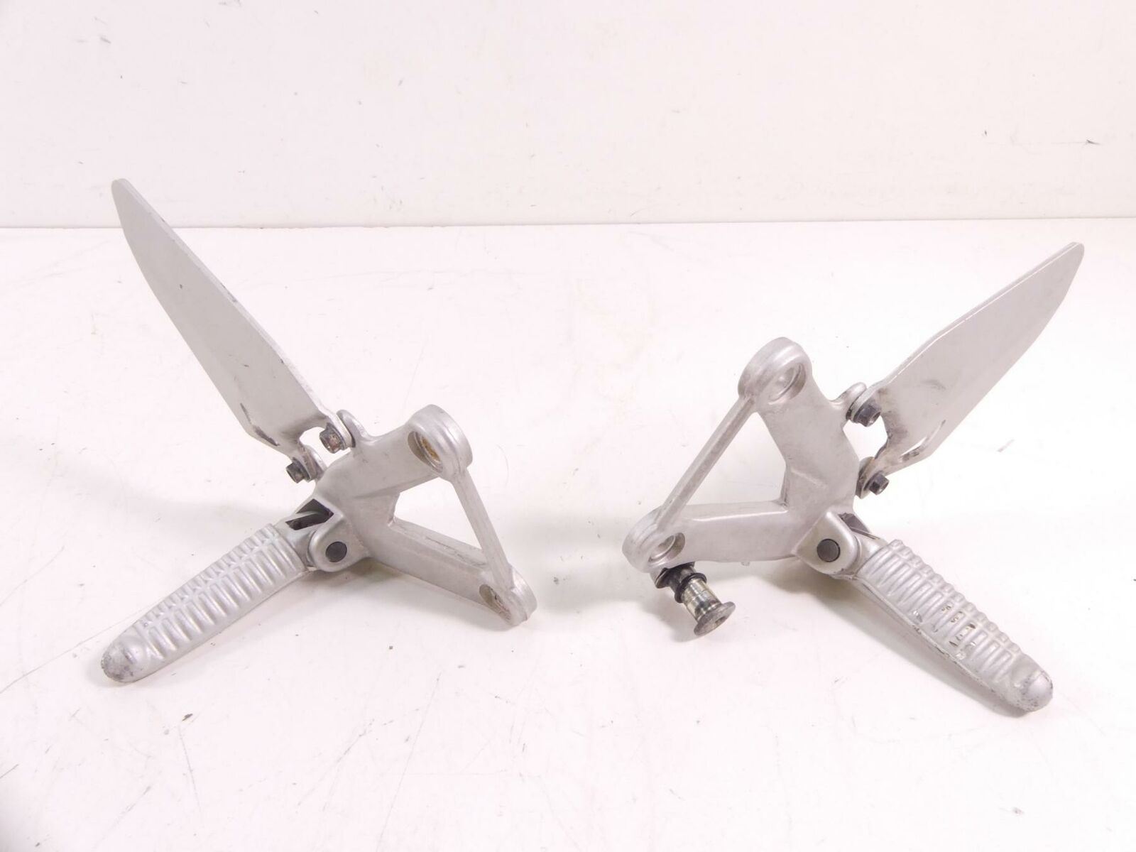 2008 Ducati 1098 S Rider Driver Footpeg Foot Peg Set R 82411231A L 82411221A
