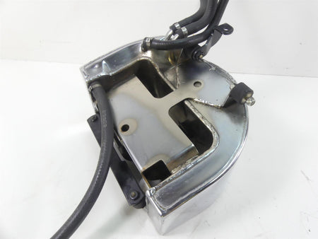 1993 Harley FXSTS Softail Springer Chrome Oil Tank Reservoir + Lines 62498-91 {{ shop.shopifyCountryName }} - Mototech271