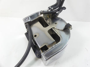 1993 Harley FXSTS Softail Springer Chrome Oil Tank Reservoir + Lines 62498-91 | Mototech271