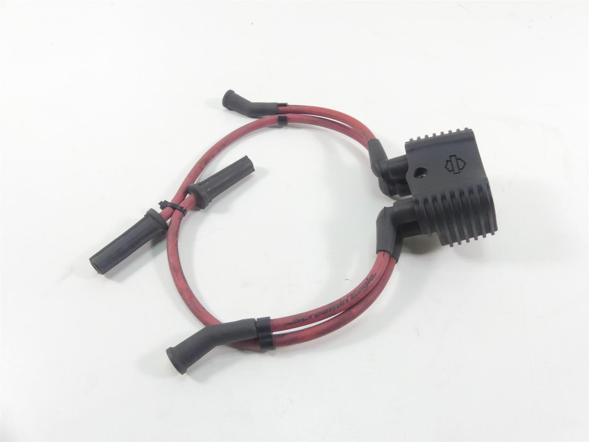 2018 Harley FXBRS Softail Breakout Ignition Coil Wires Plugs Set 31600067 {{ shop.shopifyCountryName }} - Mototech271