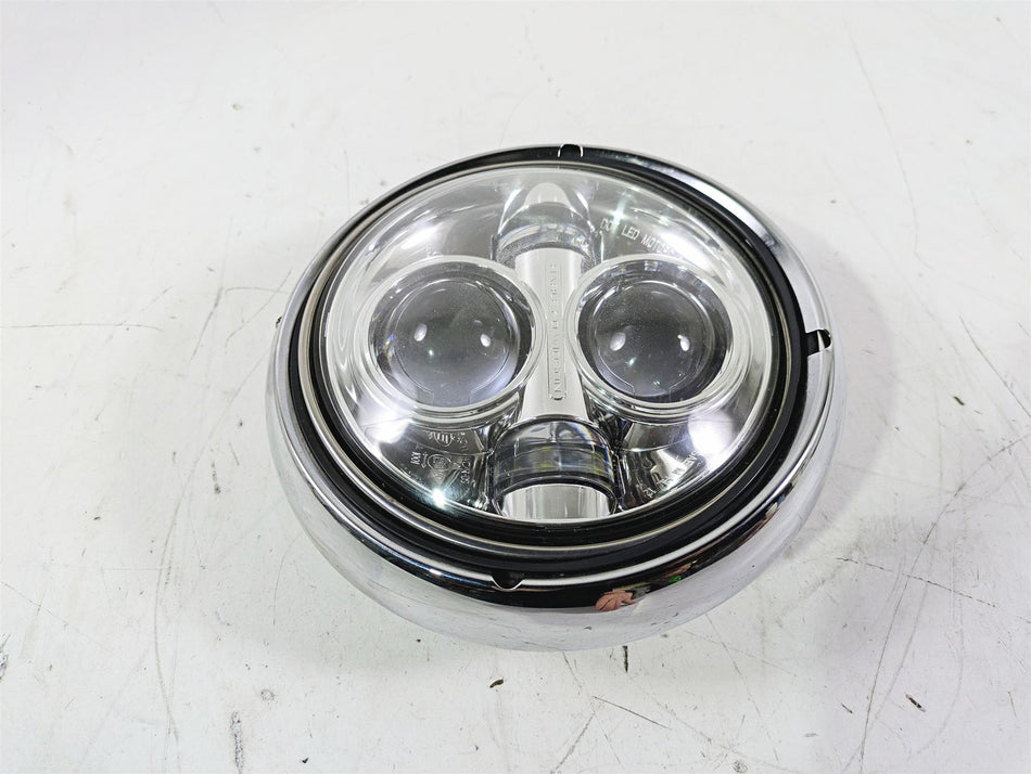 2015 Harley Touring FLHTKL E -Glide Low Led Headlight Head Light Lamp 67700060 {{ shop.shopifyCountryName }} - Mototech271