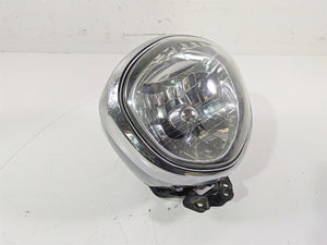2008 Yamaha XVS1300 V-Star Tourer Headlight Head Light Lamp 3D8-84320-00-00 | Mototech271