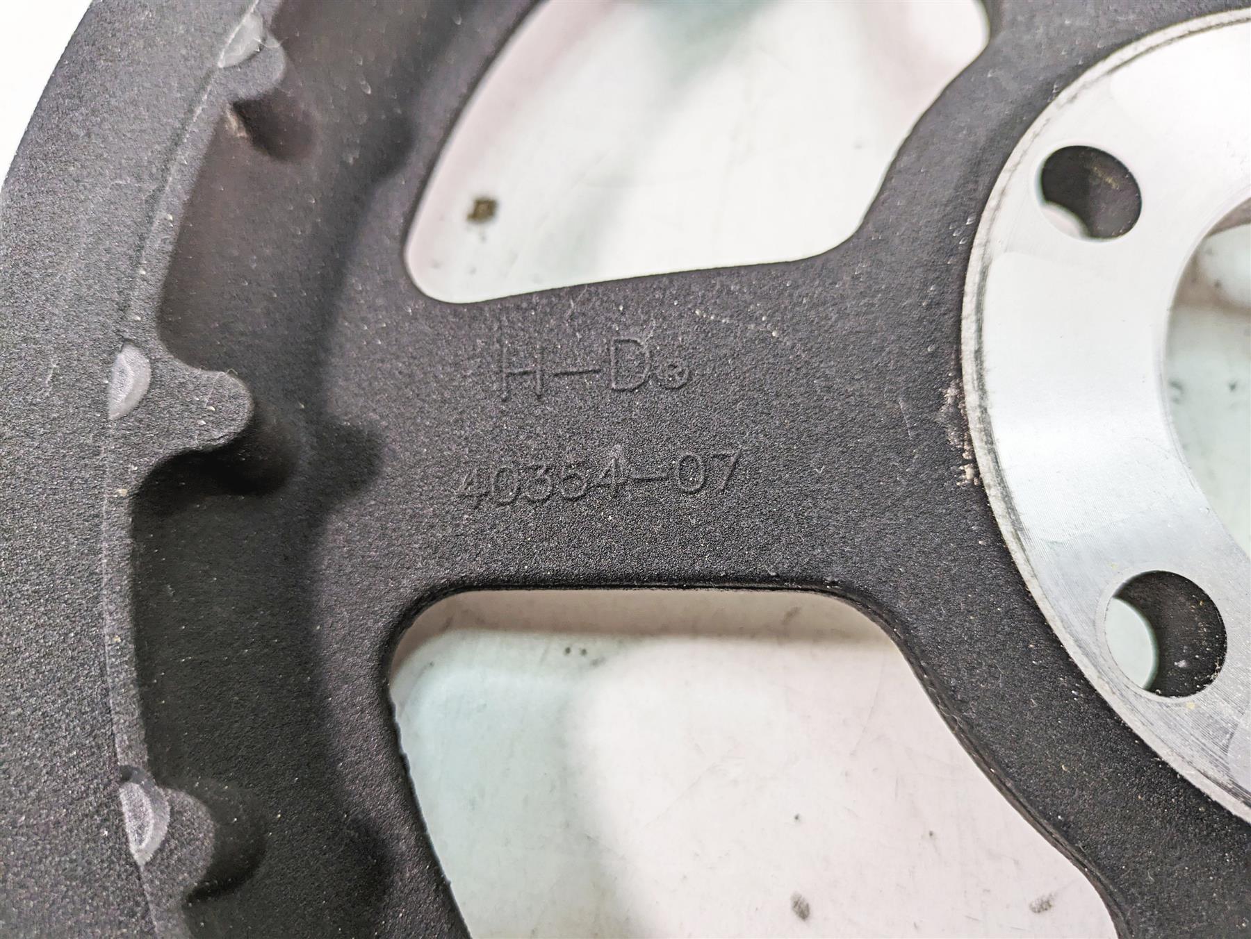 2019 Harley XL883N Sportster Iron Rear Drive Belt Pulley Sprocket 68T 40354-07 {{ shop.shopifyCountryName }} - Mototech271