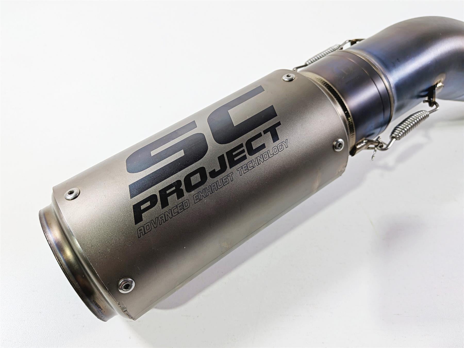 2014 Aprilia RSV4 RR Factory SC-Project CR-T Titanium Slip On Exhaust Muffler ? {{ shop.shopifyCountryName }} - Mototech271