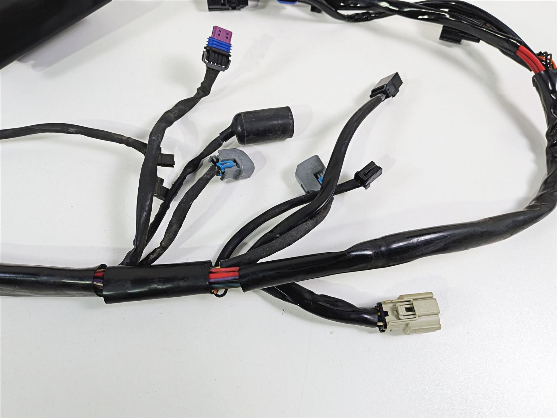 2009 Harley FXCWC Softail Rocker Main Wiring Harness Loom - No Cuts 70452-08 {{ shop.shopifyCountryName }} - Mototech271