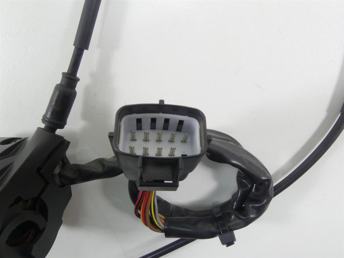 2004 Ducati 999 SBK Left Hand Turn Signal Control Switch + Cable 65140131A {{ shop.shopifyCountryName }} - Mototech271