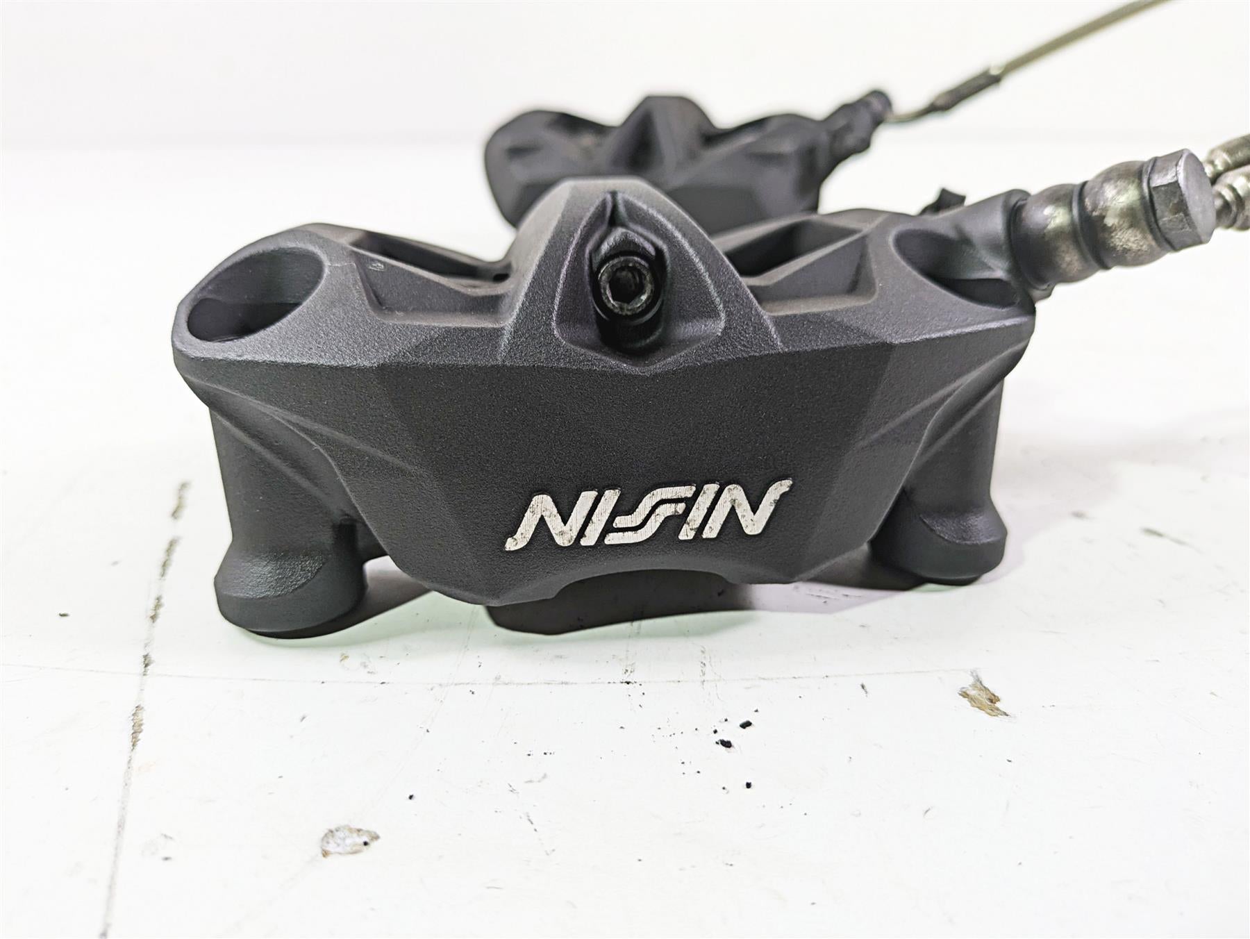 2012 Triumph Daytona 675 Nissin Front Brake Caliper 108mm Set T2021220 T2021230 {{ shop.shopifyCountryName }} - Mototech271