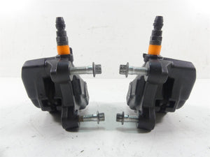 2012 Harley VRSCF Muscle Rod Front Brake Caliper + Lines Set 44731-08 44732-08