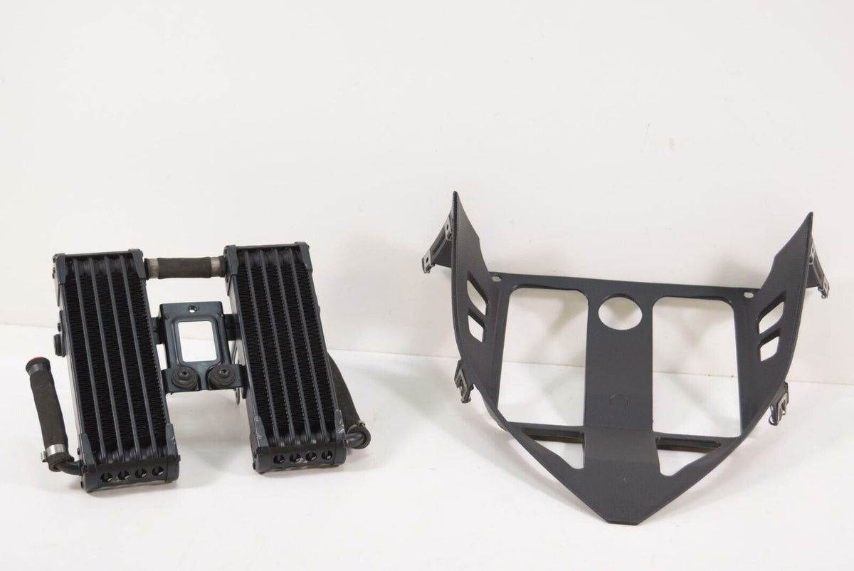2008 Aprilia RSV2 RSV1000 R Oil Cooler Radiator & Cover AP8104341 AP8104452 {{ shop.shopifyCountryName }} - Mototech271