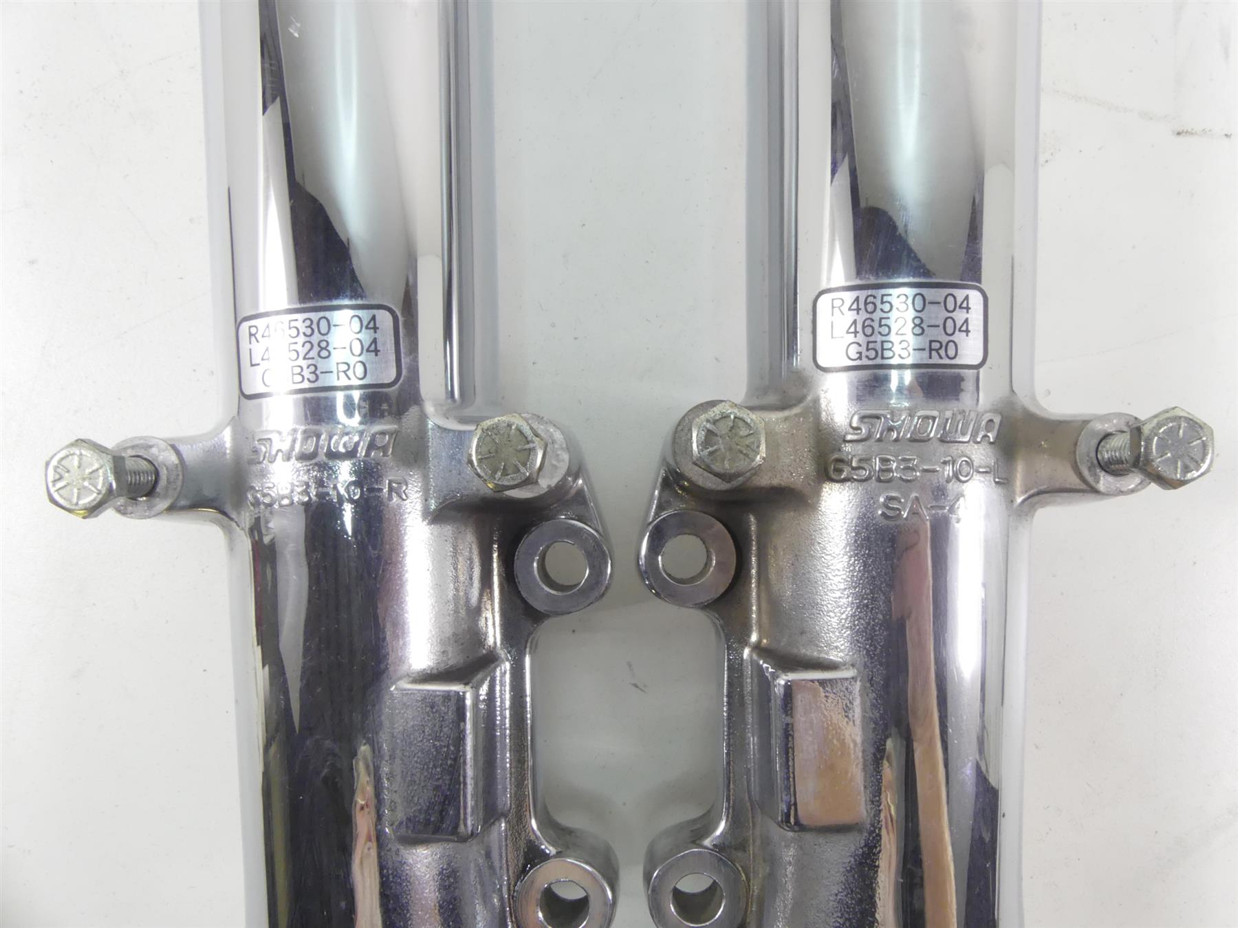 2004 Harley FLHTC SE CVO Electra Glide Chrome Strgt 41mm Front Forks 45500168 {{ shop.shopifyCountryName }} - Mototech271