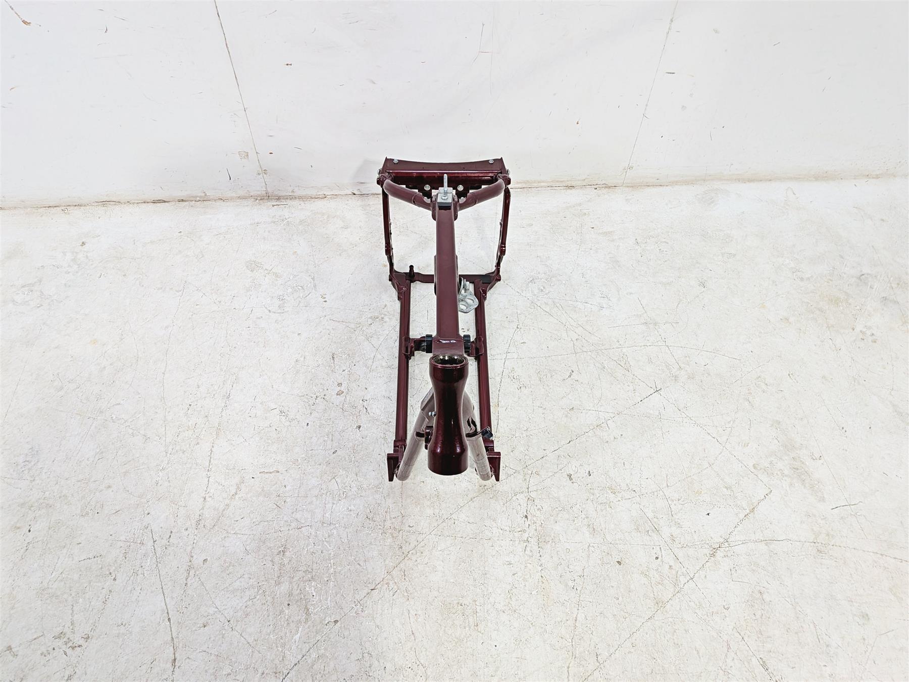2009 Harley FXCWC Softail Rocker Straight Main Frame Chassis With Clean Texas Title 47167-08-Mototech271