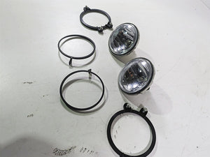 2018 Indian Chieftain Dark Horse Front L+R Spot Fog Light Lamp Set 2412296 | Mototech271