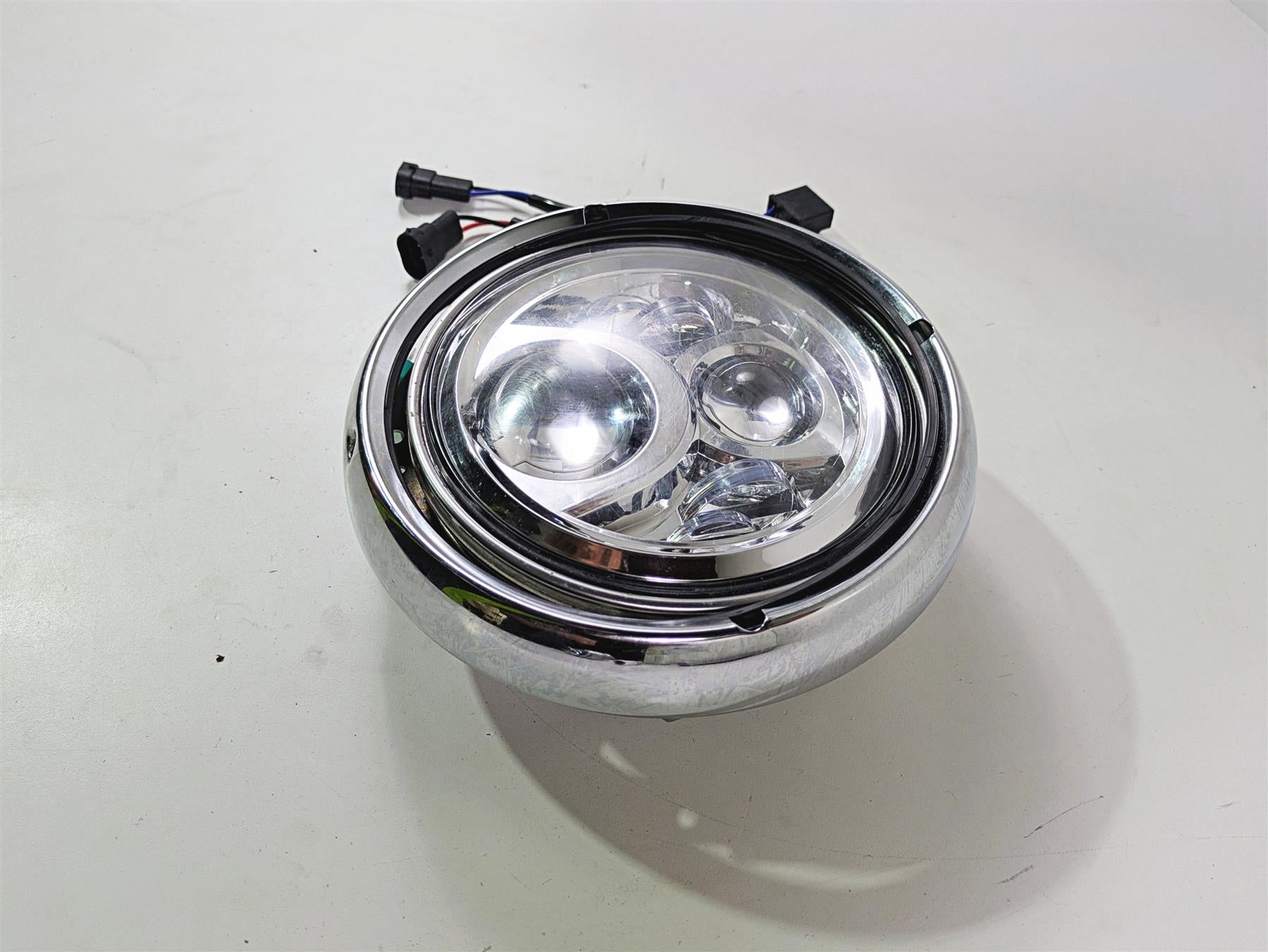 2016 Harley Touring FLHR Road King Led Headlight Head Light Lamp 67700204 {{ shop.shopifyCountryName }} - Mototech271