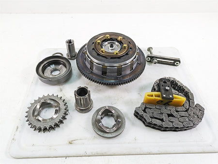 1999 Harley Touring FLHTC Electra Glide Primary Drive Clutch Set 37707-98A {{ shop.shopifyCountryName }} - Mototech271