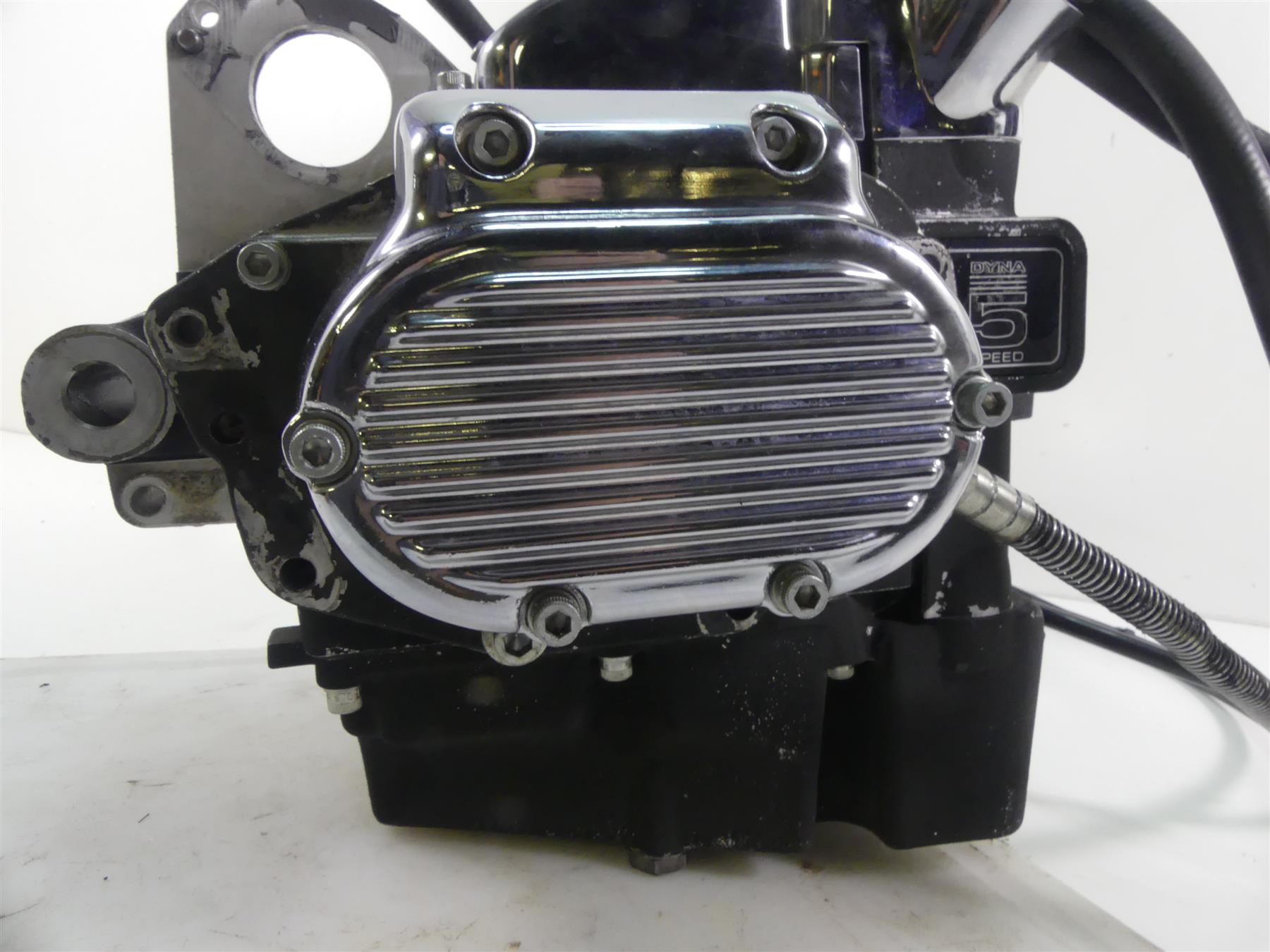 1993 Harley Dyna FXDL Low Rider 5 Speed Transmission Gear Box 49K 33038-93 {{ shop.shopifyCountryName }} - Mototech271