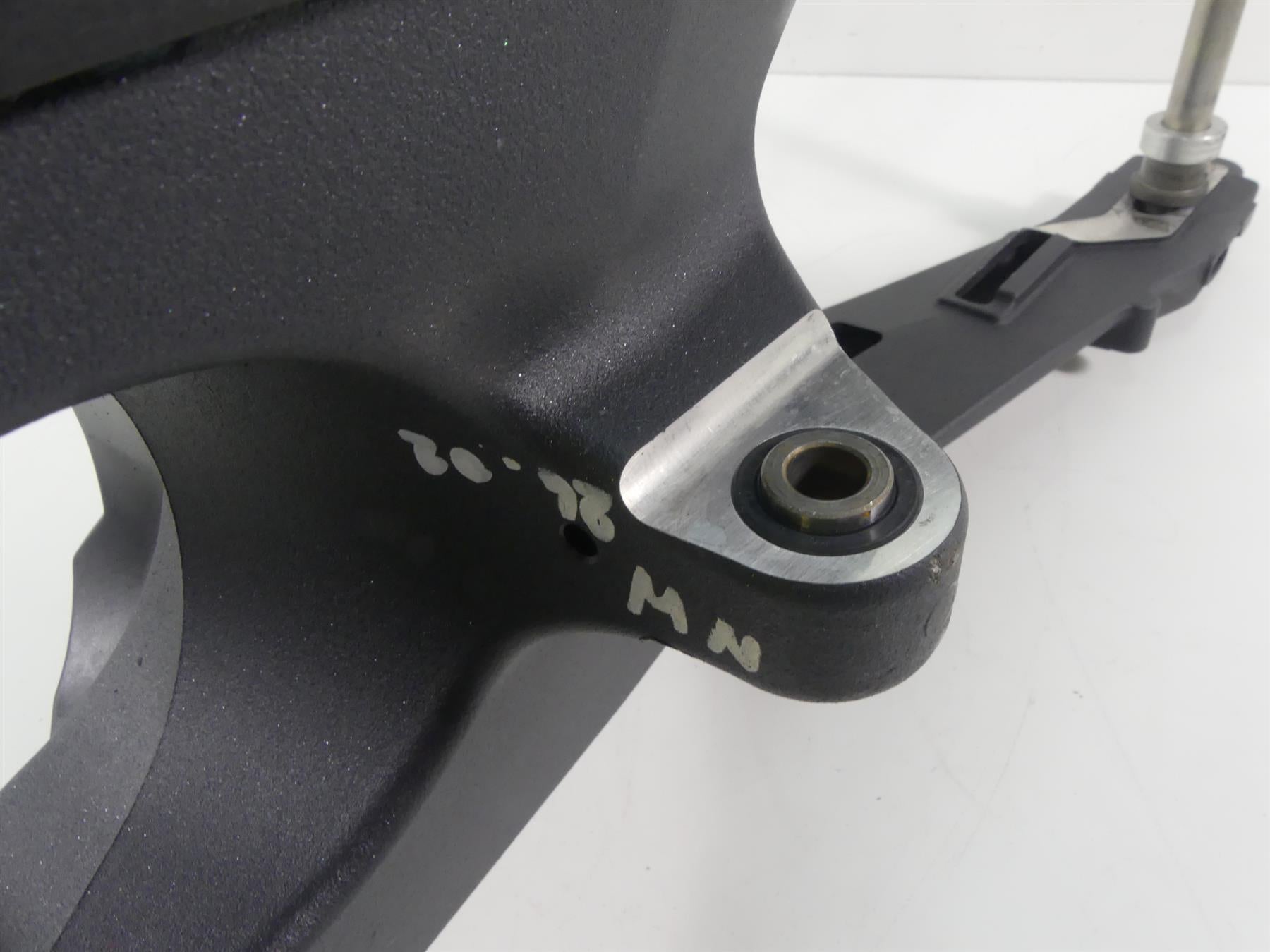 2013 Triumph Street Triple 675R Nice Rear Swingarm Swing Arm & Axle T2050606 {{ shop.shopifyCountryName }} - Mototech271