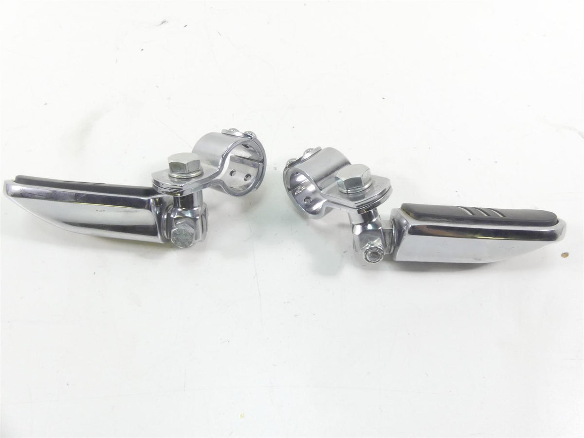 2014 Harley Touring FLHTK Electra Glide Chrome Highway Crashbar Footpeg Set {{ shop.shopifyCountryName }} - Mototech271