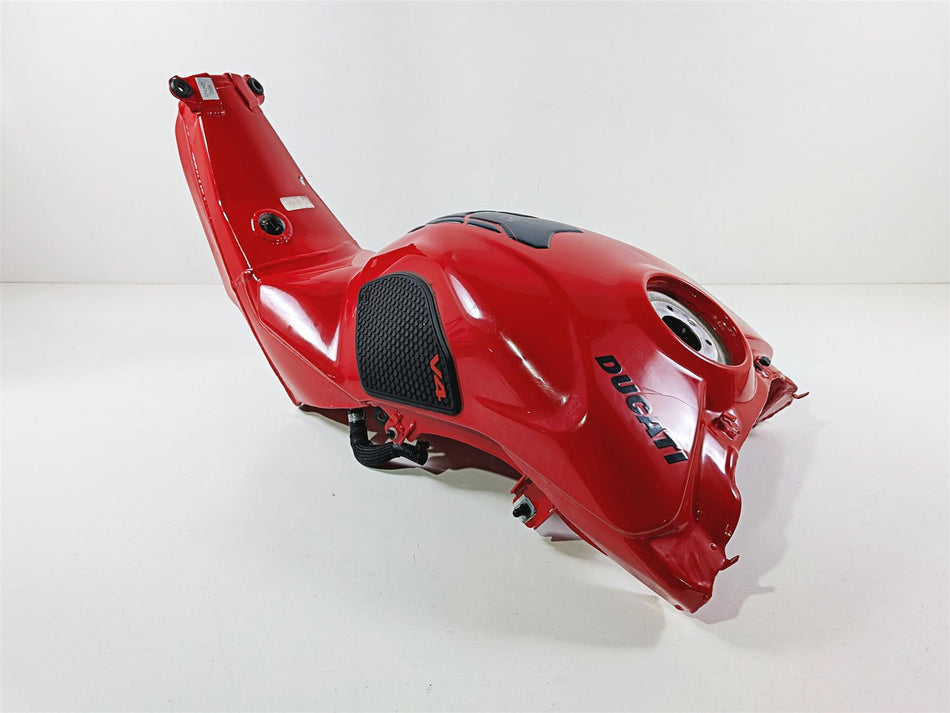 2022 Ducati Panigale V4 S V4S Red Fuel Gas Petrol Tank - 1 Dent 58613082AA-Mototech271