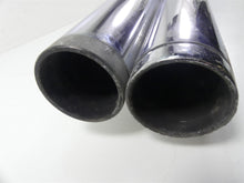 Load image into Gallery viewer, 2003 Honda VTX1800R Hard Krome 3&quot; Big Straights Exhaust System Set 45-2830 | Mototech271
