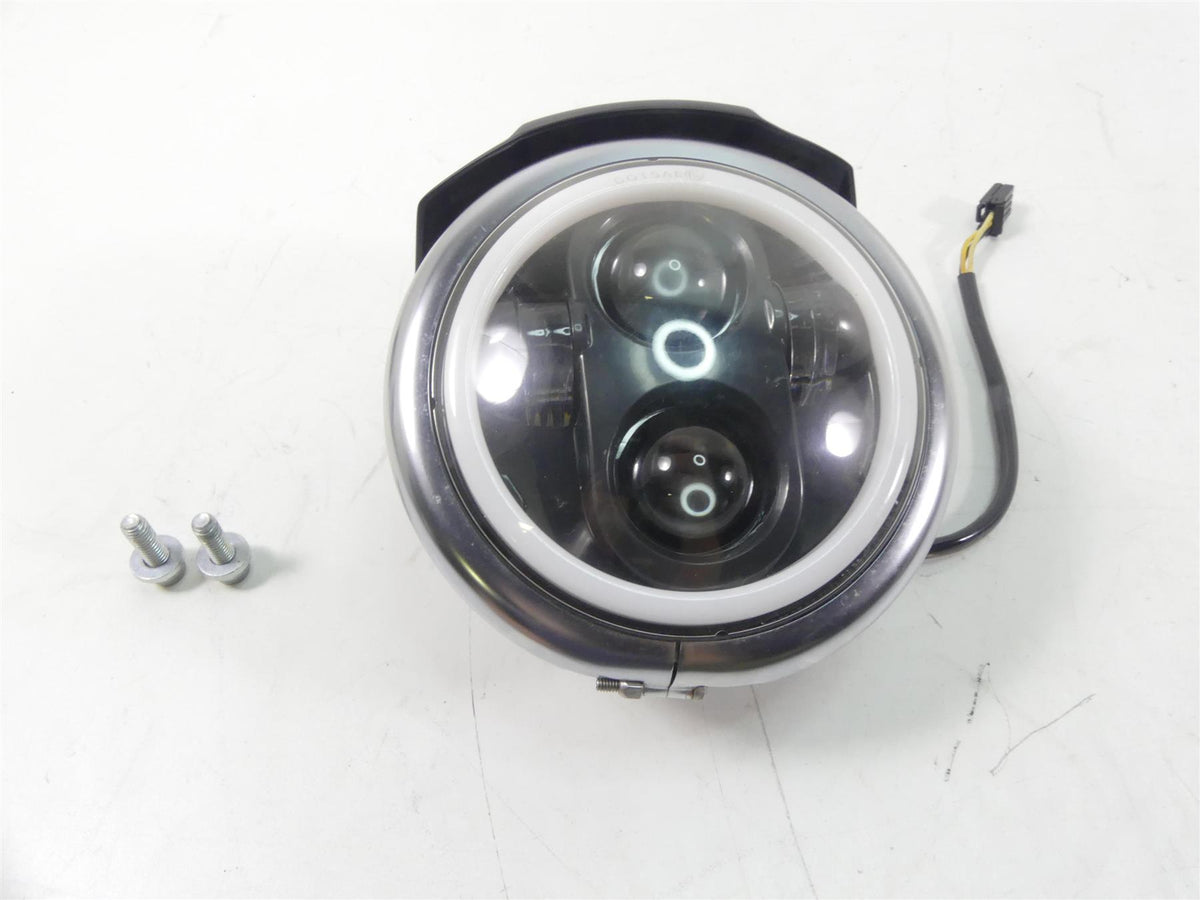 2019 Harley XL883 N Sportster Iron Headlight Head Light Lamp 69774-07 68297-05 {{ shop.shopifyCountryName }} - Mototech271