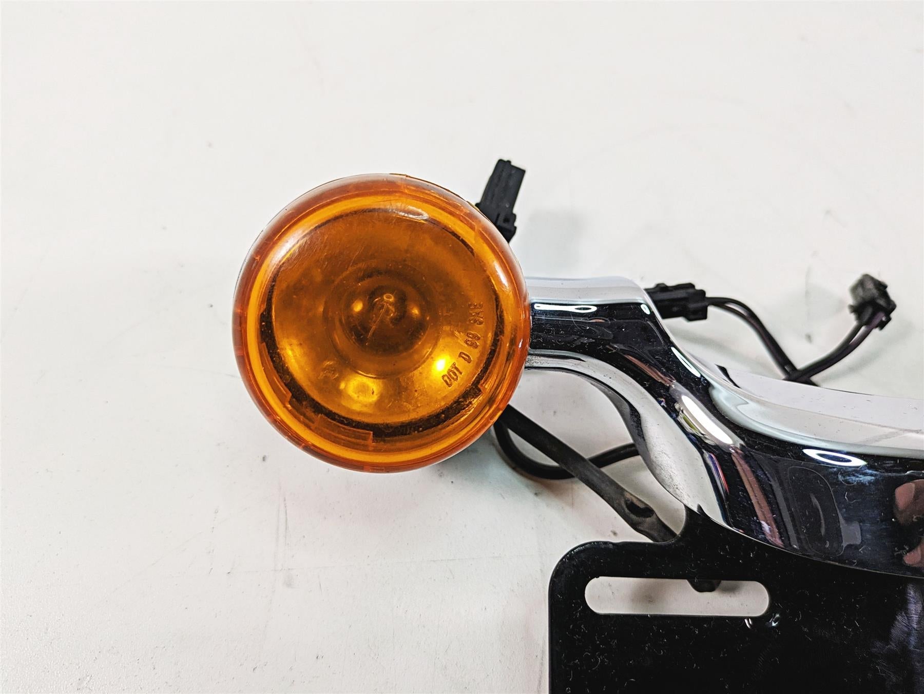 2012 Harley FLD Dyna Switchback Rear Blinker Turn Signal License Bar 68629-05 {{ shop.shopifyCountryName }} - Mototech271