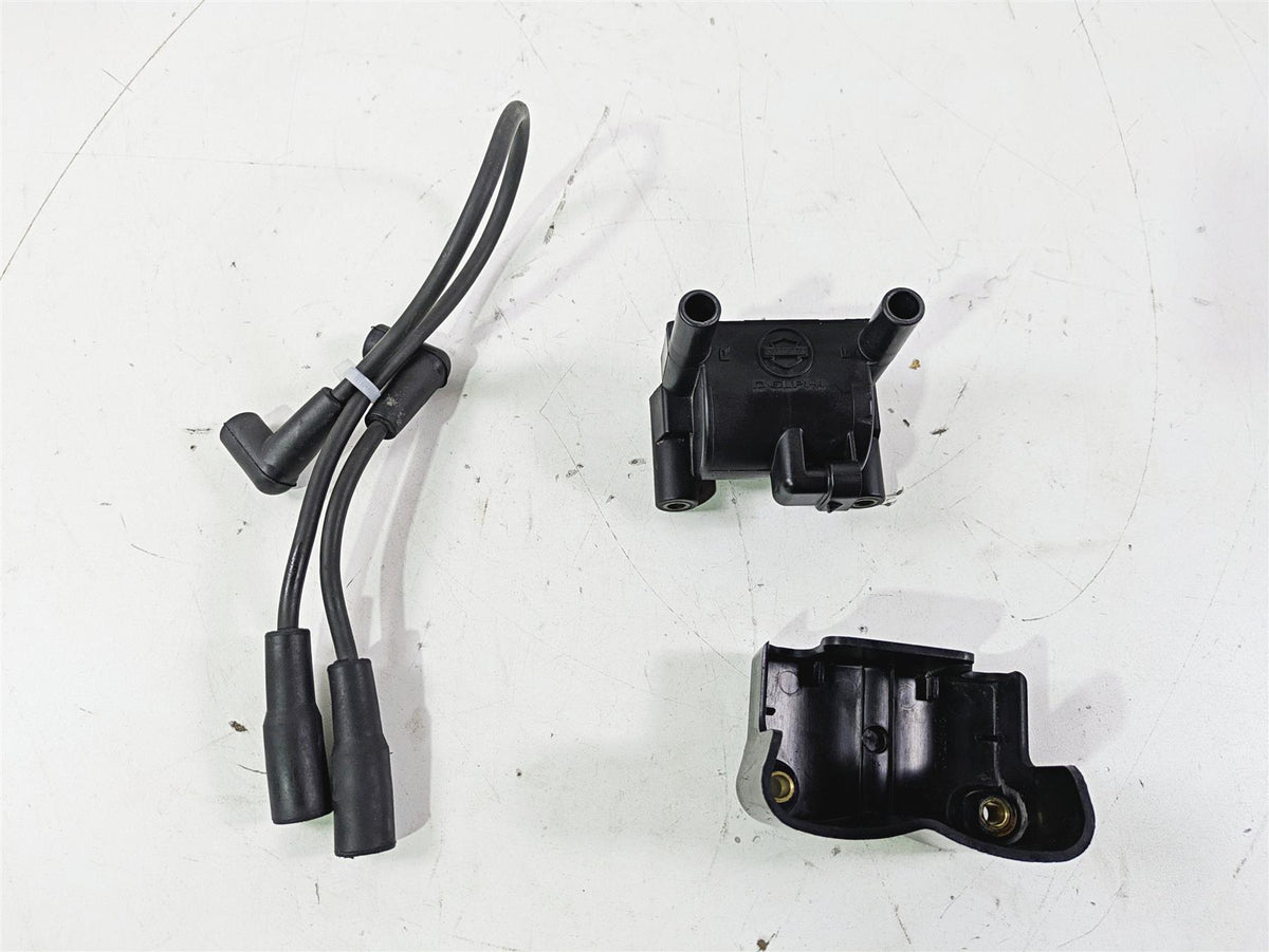 2015 Harley FXDL Dyna Low Rider Delphi Ignition Coil Wires Plugs 31696-07A {{ shop.shopifyCountryName }} - Mototech271