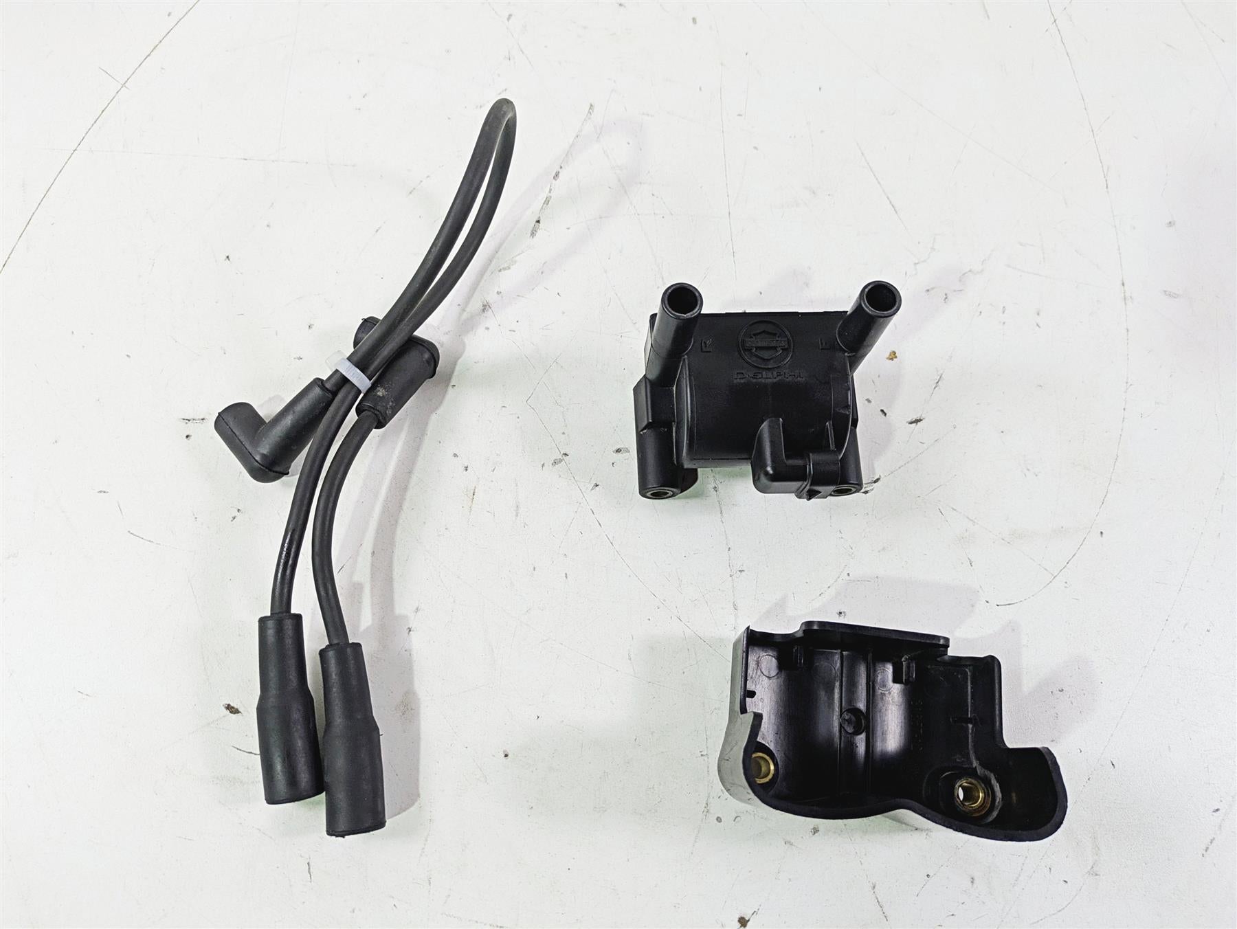 2015 Harley FXDL Dyna Low Rider Delphi Ignition Coil Wires Plugs 31696-07A {{ shop.shopifyCountryName }} - Mototech271